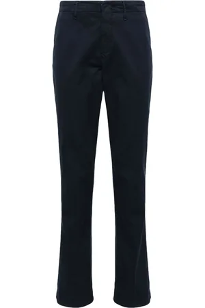 Incotex Mid-rise stretch-cotton straight-leg chinos