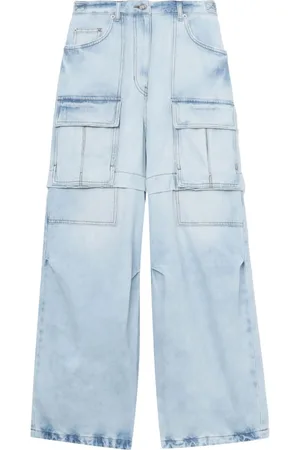 JUUN.J Cargo-pocket wide-leg jeans