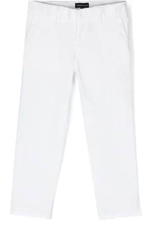 Emporio Armani Slim-cut chino trousers