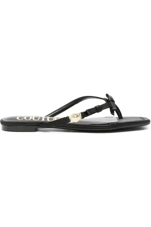 VERSACE Millie bow-detail slides