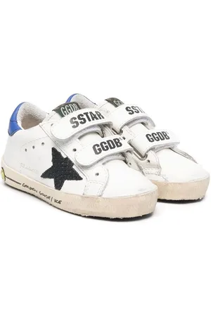 Golden Goose Logo-print leather sneakers