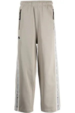Izzue Logo-patch cotton-blend track pants