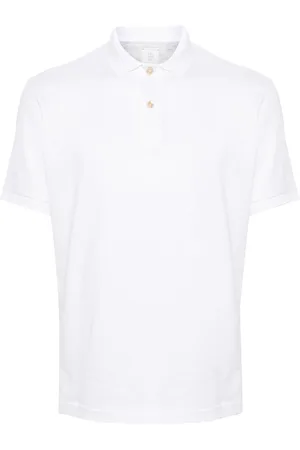 ELEVENTY Fine-knit cotton polo shirt