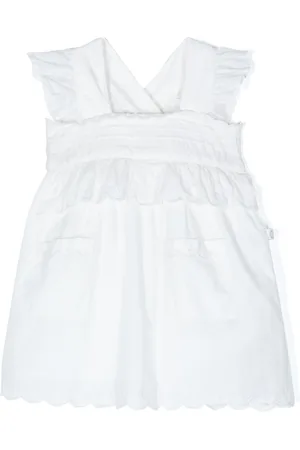 Stella McCartney Broderie-anglaise cotton dress