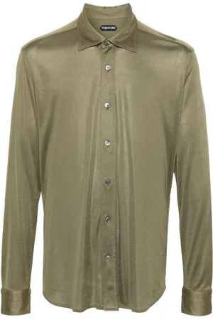 Tom Ford Long-sleeve silk shirt