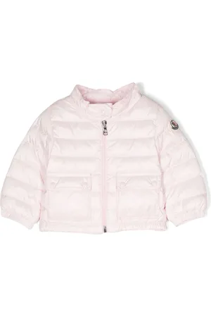 Moncler Lans logo-patch quilted jacket