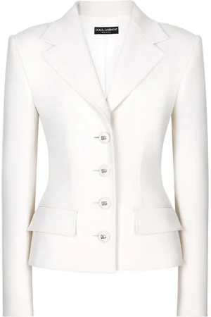 Dolce & Gabbana Fitted-waistline single-breasted blazer