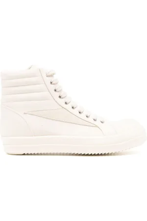 Rick Owens Lido panelled high-top sneakers