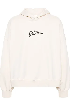 BARROW Logo-print cotton hoodie