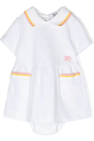 Burberry Equestrian Knight cotton polo dress