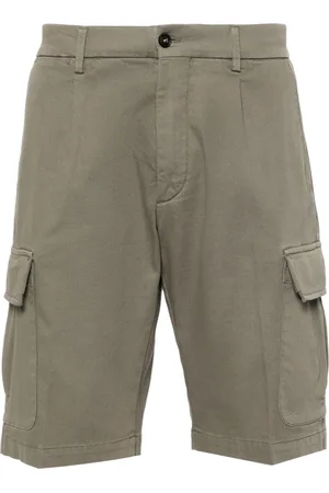 corneliani Mid-length cargo shorts