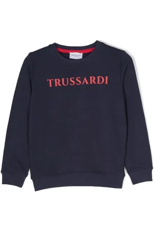 Trussardi Logo-print cotton sweatshirt