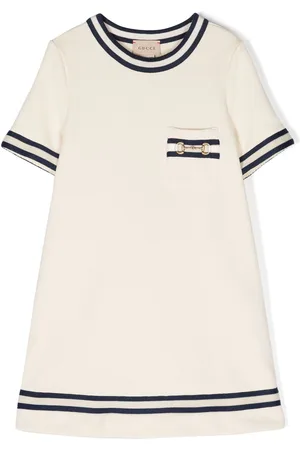 Gucci Horsebit-detail cotton dress