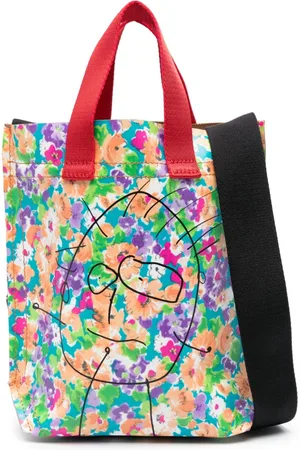 Plan C Logo-print tote bag