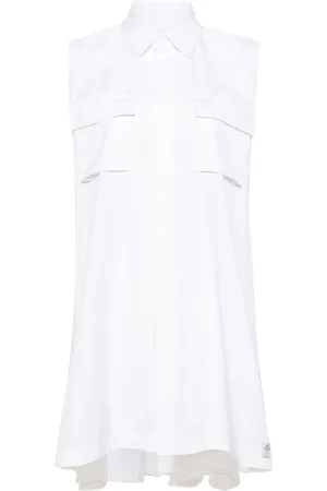 SACAI Pleated mini dress