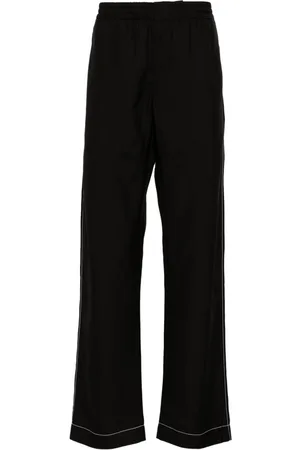 Prada Straight silk trousers