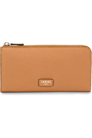 LANCEL Ninon leather slim wallet