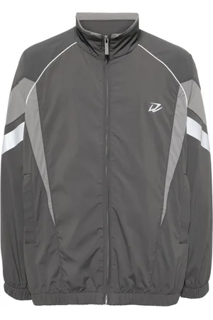 Izzue Logo-print panelled jacket
