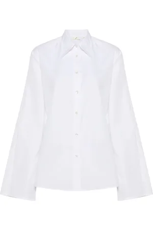 BITE Poplin bell-sleeve shirt