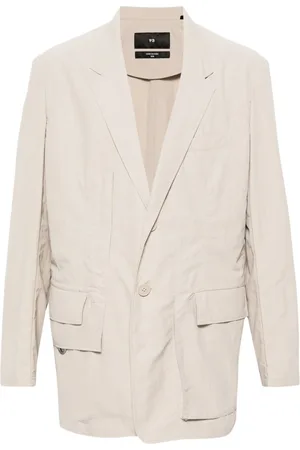 Y-3 CR NYL single-breasted blazer