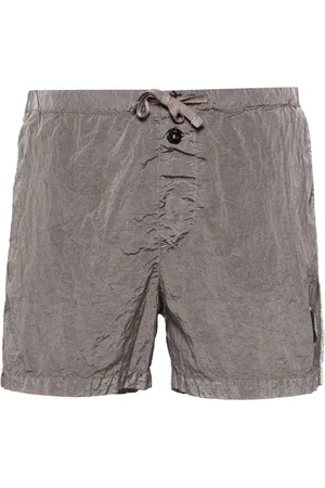 Stone Island Compass-appliqué ECONYL® swim shorts