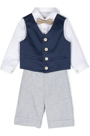 COLORICHIARI Striped three-piece suit