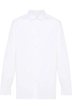 Jil Sander Spread-collar poplin shirt