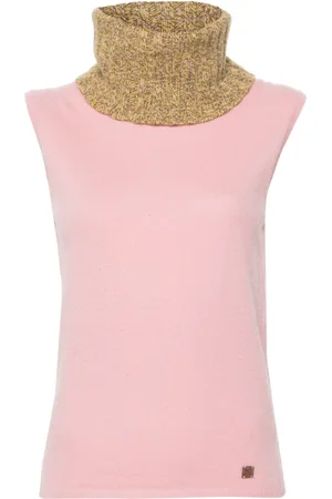 CHANEL 2001 cashmere sweater vest
