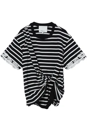 3.1 Phillip Lim Striped cotton T-shirt