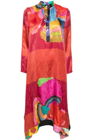 Rianna + Nina Paradeisos abstract-print dress