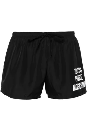 Moschino Logo-printed swim shorts