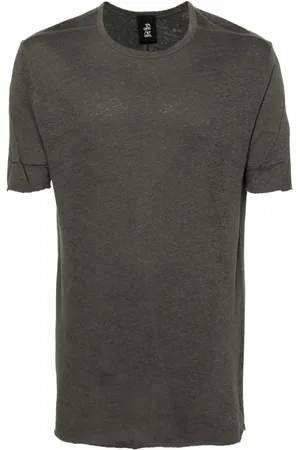 THOM KROM Panelled-detailed jersey T-shirt