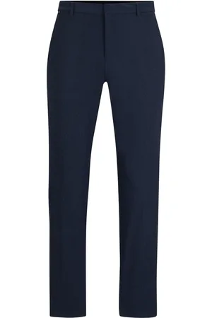 HUGO BOSS Tailored performance-stretch trousers