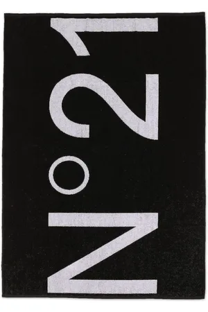 Nº21 Logo-print cotton towel