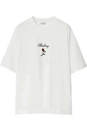 Burberry Rose cotton T-shirt