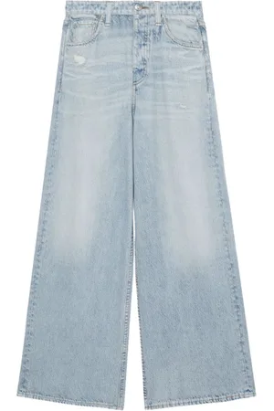 RAG&BONE Mid-rise wide-leg jeans