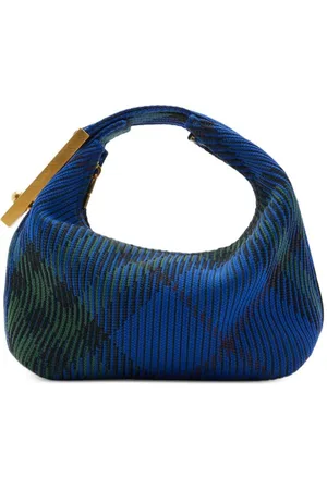 Burberry Peg checked shoulder bag