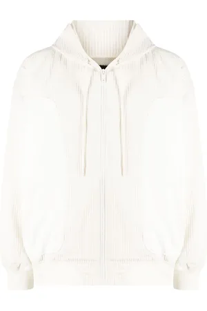 FIVE CM Panelled hooded jacket