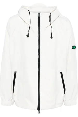 FIVE CM Zip-up hooded windbreaker