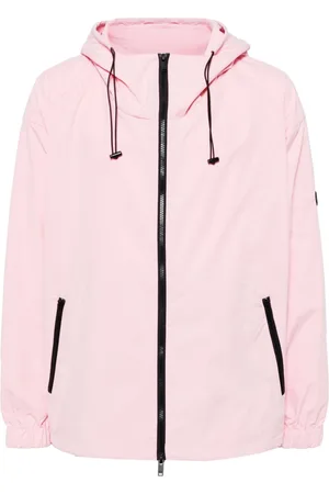 FIVE CM Zip-up hooded windbreaker