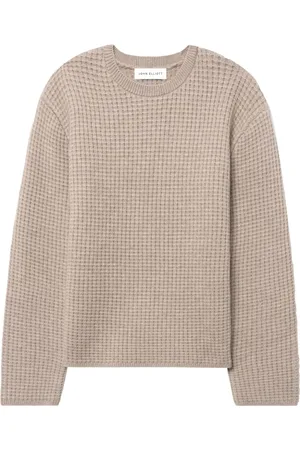 JOHN ELLIOTT Waffle-knit merino-wool jumper