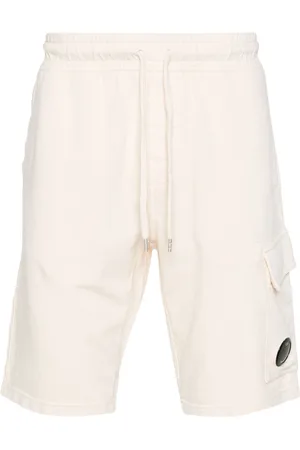 C.P. Company Lens-detail cotton cargo shorts