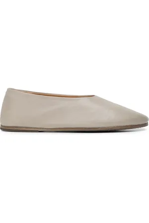 MARSÈLL Spatolona leather ballerina shoes
