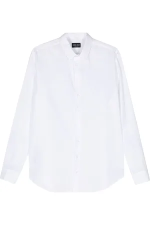 Giorgio Armani Long-sleeve linen shirt