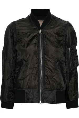 R13 Refurbished quilted bomber jacket