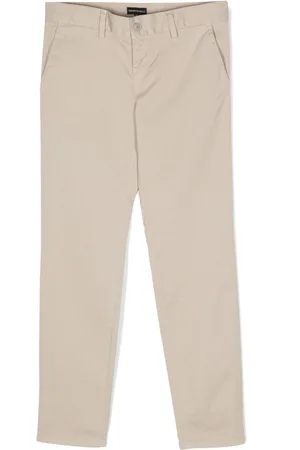 Emporio Armani Slim-cut chino trousers