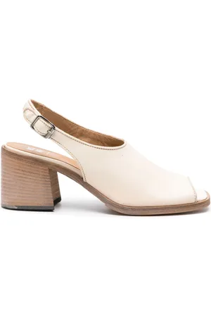 Moma Square-toe slingback sandals