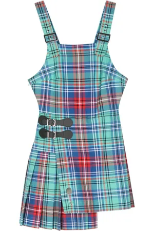 Charles Jeffrey Loverboy Kilt mini dress