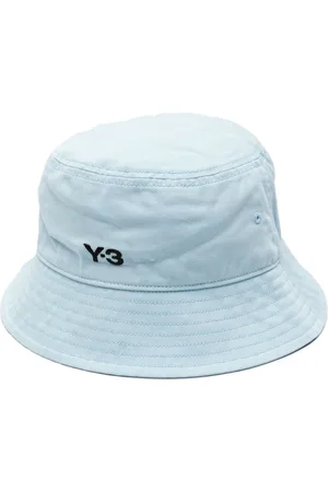 Y-3 Embroidered-logo cotton bucket hat