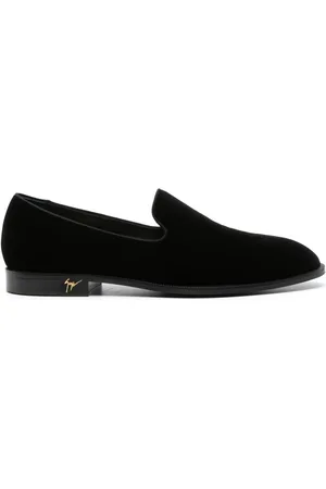 Giuseppe Zanotti Rudolph velvet slippers